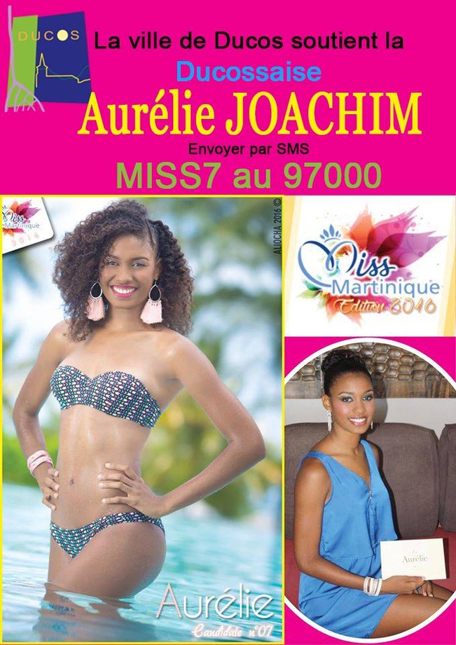 J-2 Votez AURELIE JOACHIM notre candidate Ducossaise !