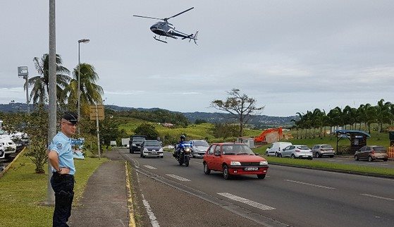 Impressionnant contrôle routier sur les routes du sud  !