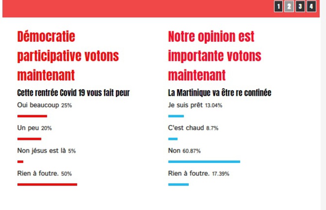 Résultat du sondage : Vous et le covid 19