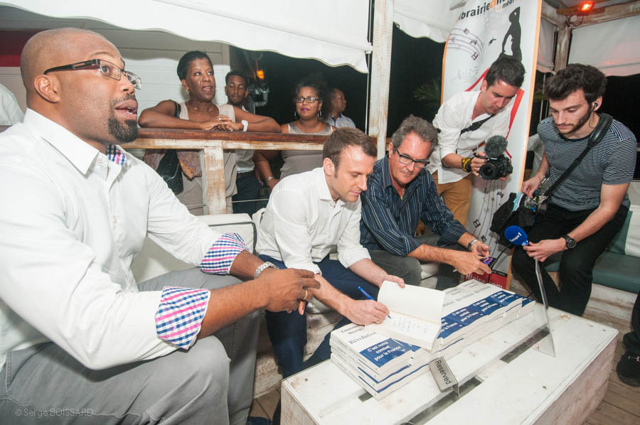 Macronnade en MARTINIQUE.  Mathieu GAMMA,  Je reste #MACRON