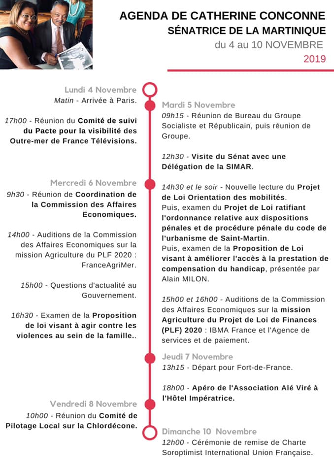 Agenda politique des élus