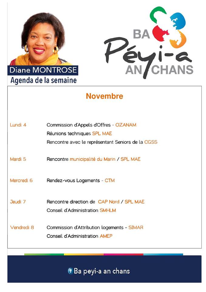 Agenda politique des élus