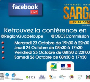 En direct de la Guadeloupe, Conférence Internationale sur les Sargasses. 