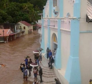 Eau, pluies, inondations:  Rivière Pilote en a ras le bol .