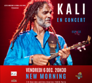 KALI en concert au New Morning 🎤 le 6 Décembre !