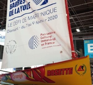 La yole martiniquaise est au Parc Des Expositions pour le salon nautique (Paris Expo)