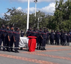 Hommage au sapeur-pompier Jose Moutama, mort en service !