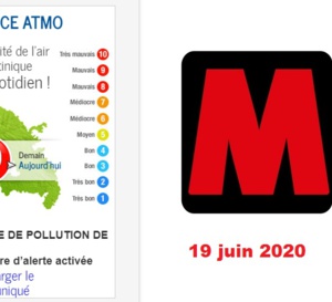 Indice atmo 10 / Le temps est humide et l'air est mauvais ! Attention