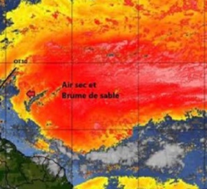 Martinique- le temps / Entre Onde Tropicale, poussière de sable et chaleur