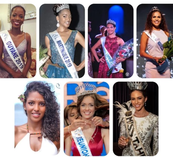 Découvrez les 8 candidates des Outre-Mer en lice pour Miss France 2020. 