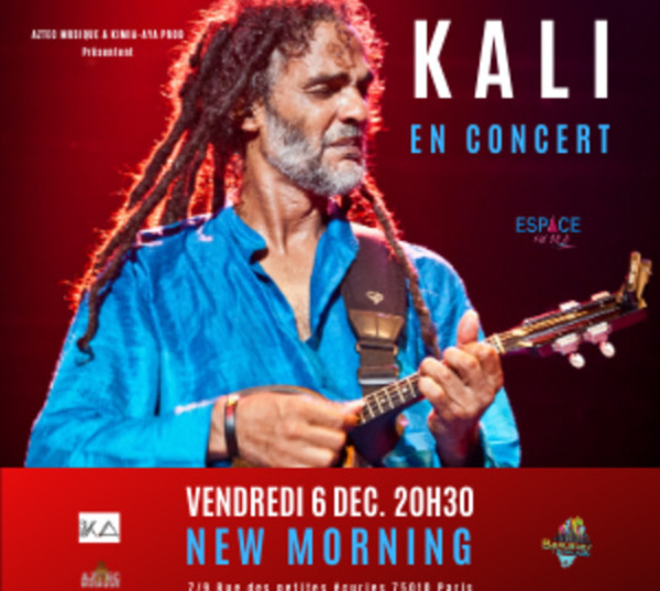 KALI en concert au New Morning 🎤 le 6 Décembre !