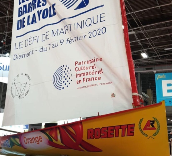 La yole martiniquaise est au Parc Des Expositions pour le salon nautique (Paris Expo)