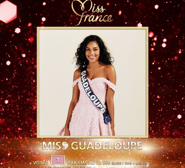 La Miss France 2020 est Miss Guadeloupe ... 