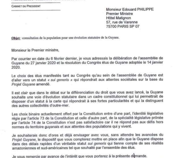 Les Guyanais reposent la question du statut.. qu'attend la Martinique pour en faire autant ?