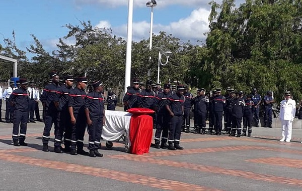 Hommage au sapeur-pompier Jose Moutama, mort en service !