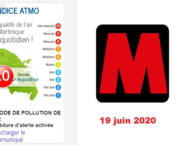 Indice atmo 10 / Le temps est humide et l'air est mauvais ! Attention