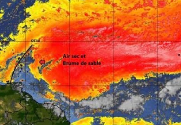 Martinique- le temps / Entre Onde Tropicale, poussière de sable et chaleur