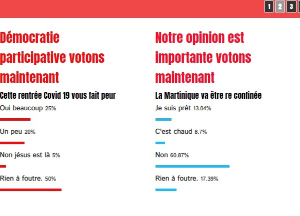 Résultat du sondage : Vous et le covid 19