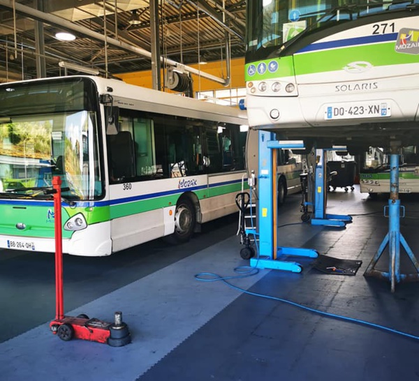 Le covid 19 est dans les bus du centre ! Trois entreprises concernées .