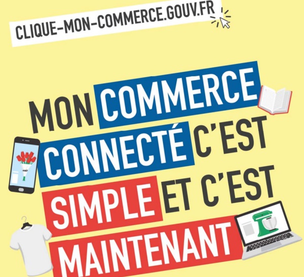 Si vous êtes commerçants et que vous n'avez pas de site internet, ce  ne sera pas la faute du gouvernement.