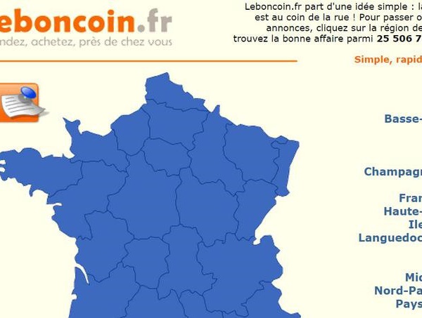 LU POUR VOUS: Leboncoin.fr va se trouver bientôt confronté à un concurrent de poids.Par Laurent Baquista